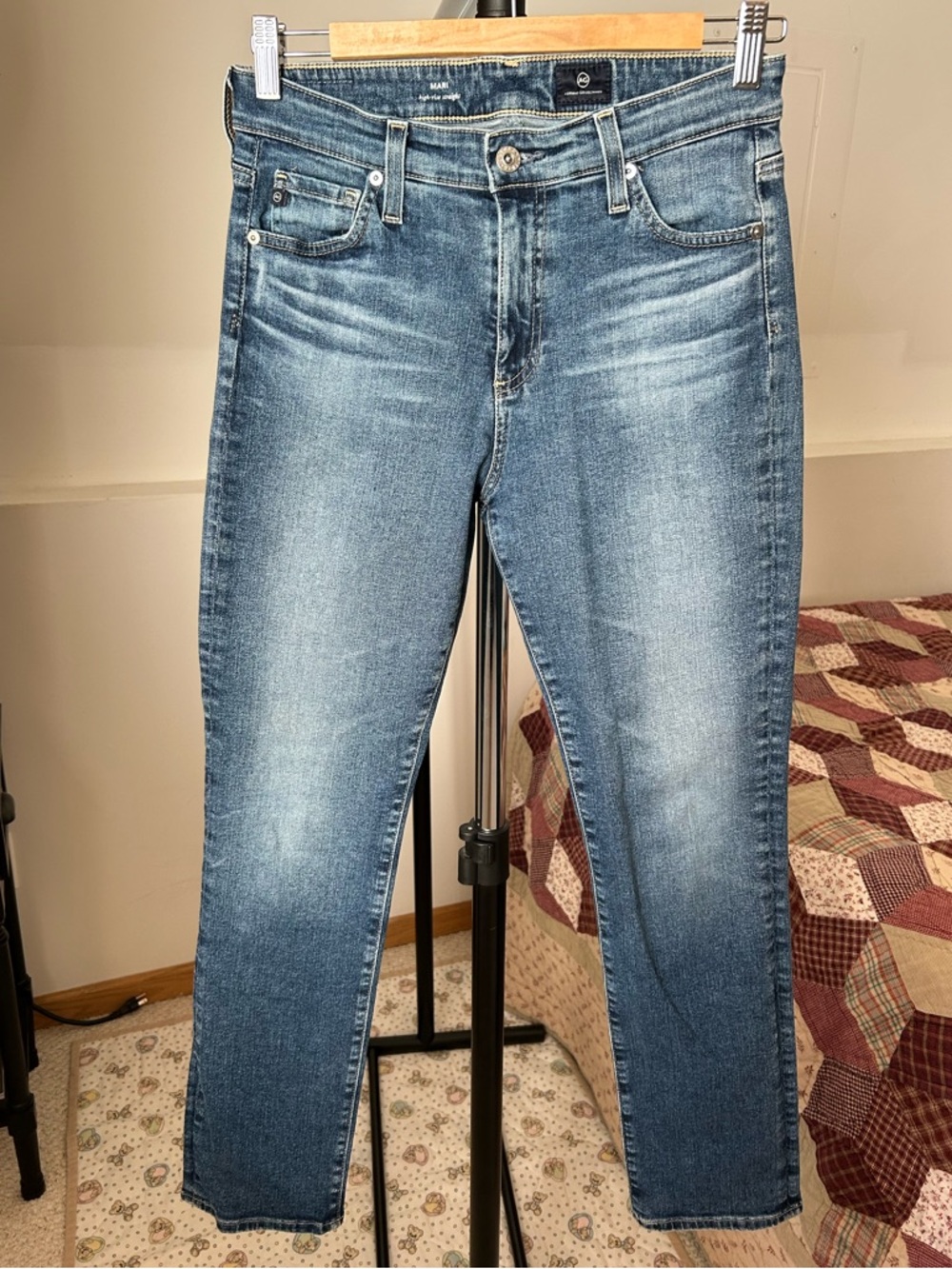 Adriano Goldschmied Mari High Rise Straight Jeans 28
